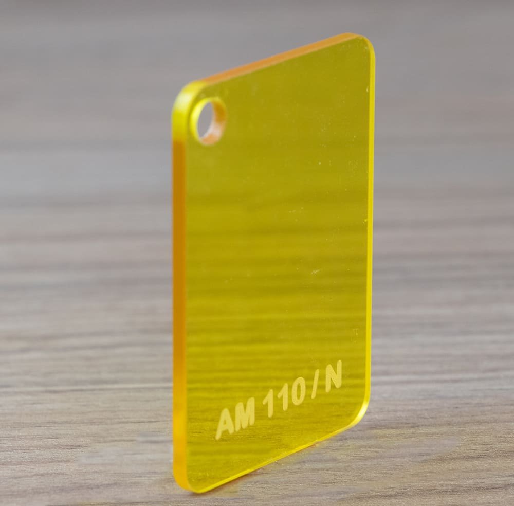 ACRÍLICO CAST AMARILLO AM110/N 3 X 1220 X 2440 - Imagen 2