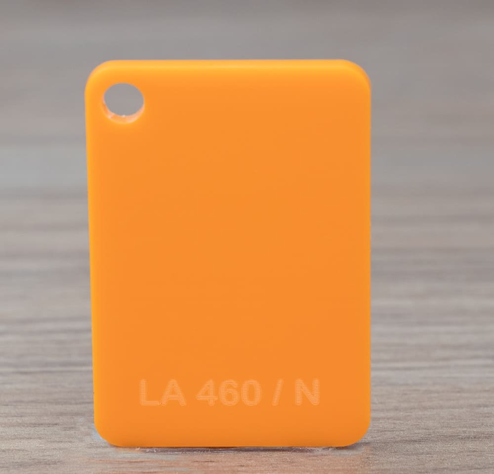 ACRÍLICO CAST NARANJA LA460/N 3 X 1220 X 2440