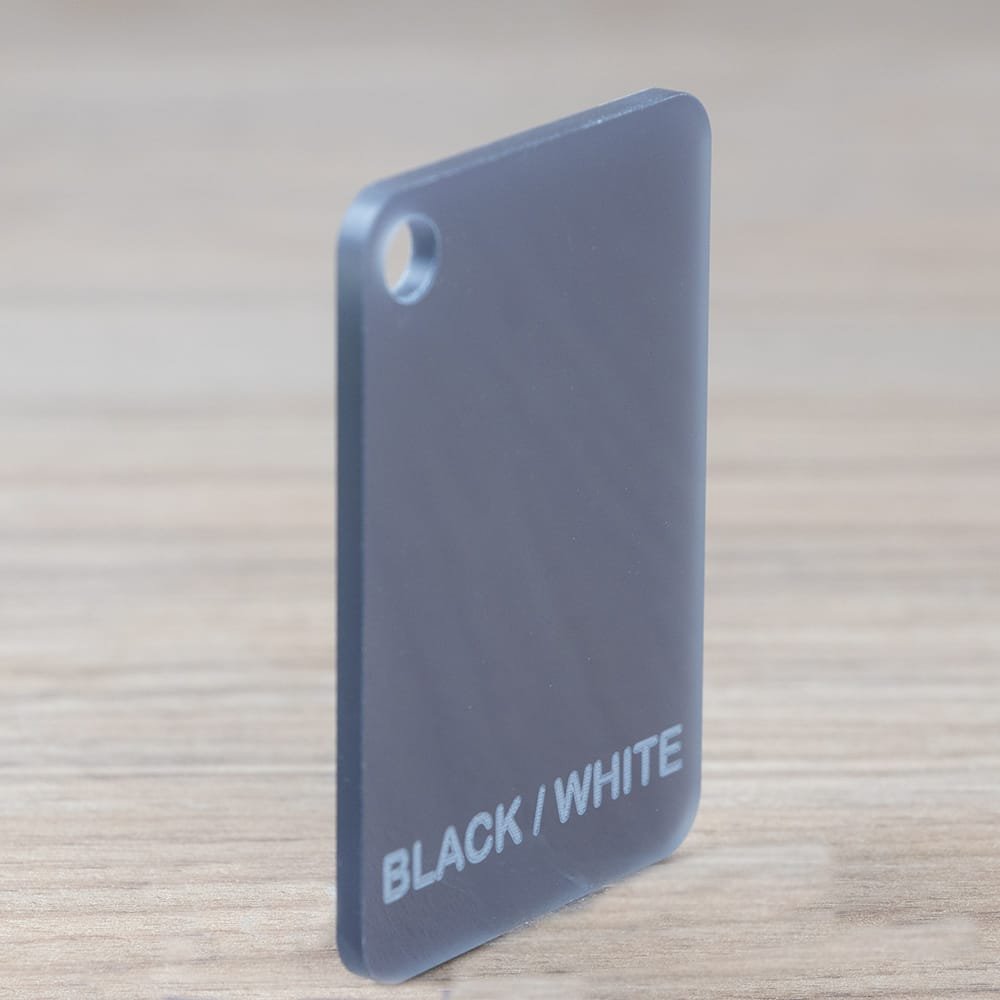 ACRÍLICO NEGRO Y BLANCO BLA/W 3 X 1220 x 2440 - Imagen 2