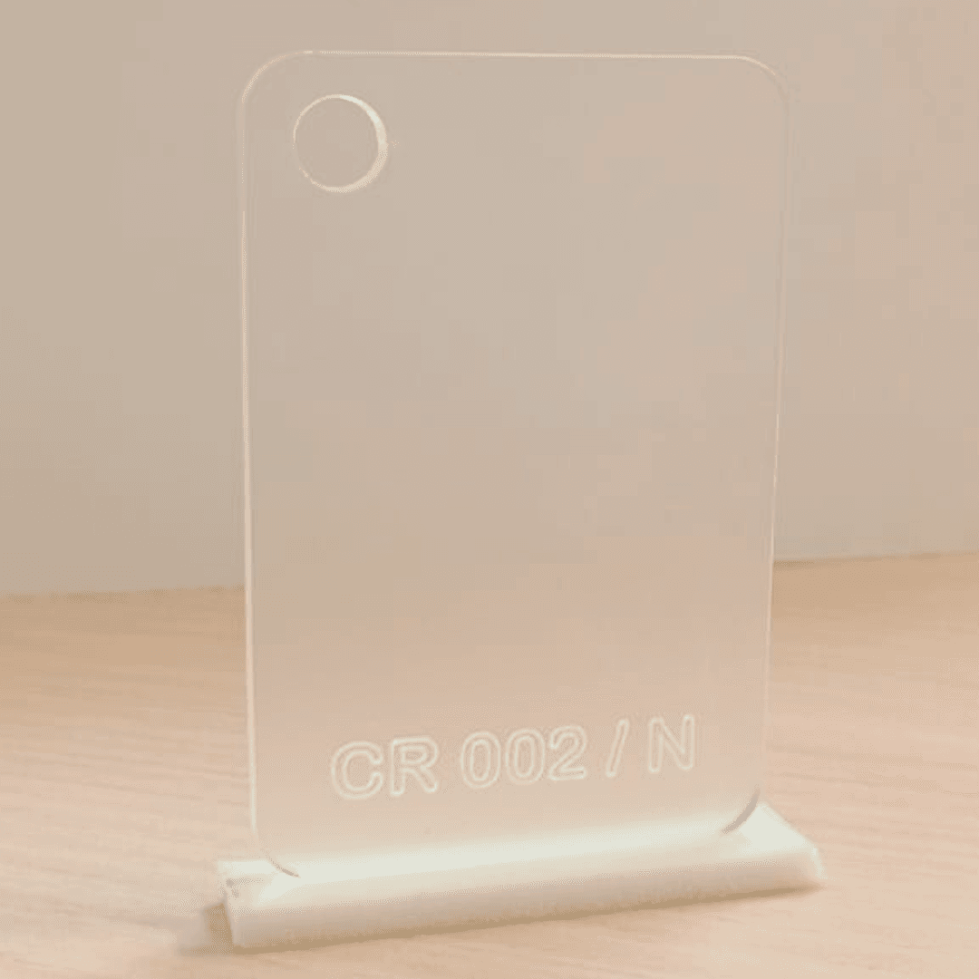 ACRÍLICO CAST EMPAVONADO CLEAR 3mm X 1220 X 2440