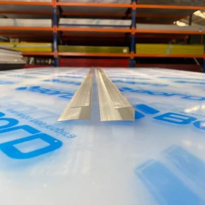 PERFIL U DE REMATE  ALUMINIO CRUDO 6MM X 2100MM