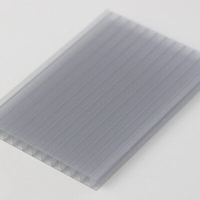 POLICARBONATO ALVEOLAR GRIS METÁLICO 8 X 2100 X 5800