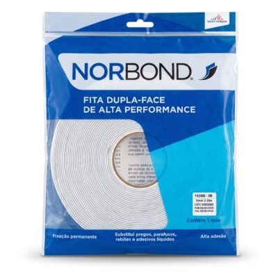 CINTA DOBLE CARA PARA ACM - NBD FA2400  2.4MM X 19MM X 20MM  (SUPERIOR A 3 PISOS)